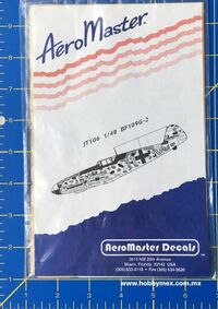 JT106, BF109G-2, 1/48, AeroMaster Decals. 5 JT106, BF109G-2, 1/48, AeroMaster Decals. 5