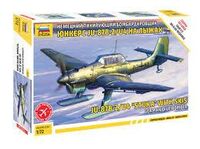 7323, JU-87B-2/U4 "Stuka" with skis, 1/72, Zvezda.  7323, JU-87B-2/U4 "Stuka" with skis, 1/72, Zvezda.